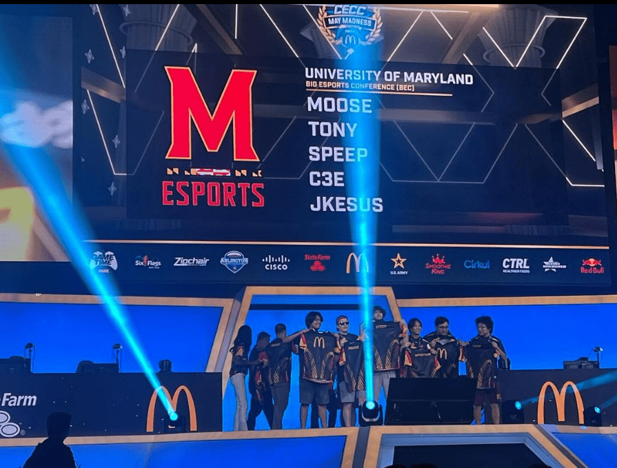 CECC Stage Appearance by our Terps Esports Team